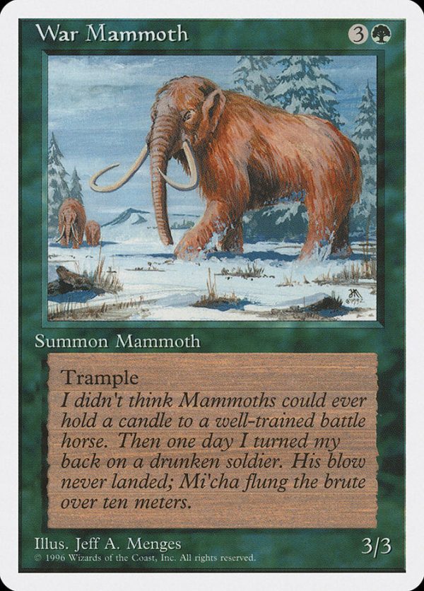 War Mammoth [Introductory Two-Player Set] Fashion