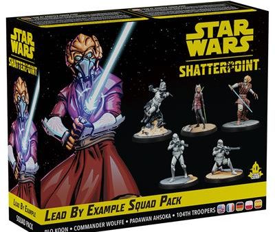 STAR WARS: SHATTERPOINT - LEAD BY EXAMPLE SQUAD PACK For Sale