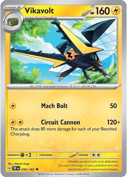 Vikavolt (056 162) [Scarlet & Violet: Temporal Forces] For Sale