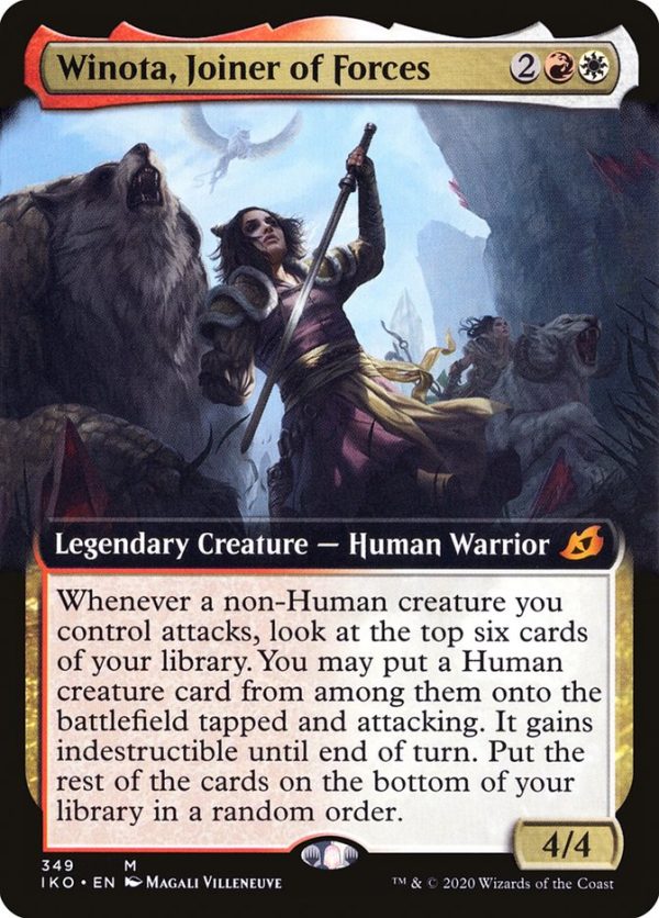 Winota, Joiner of Forces (Extended Art) [Ikoria: Lair of Behemoths] Fashion