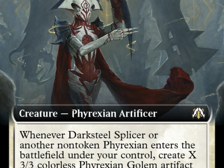 Darksteel Splicer (Extended Art) [March of the Machine Commander] For Cheap