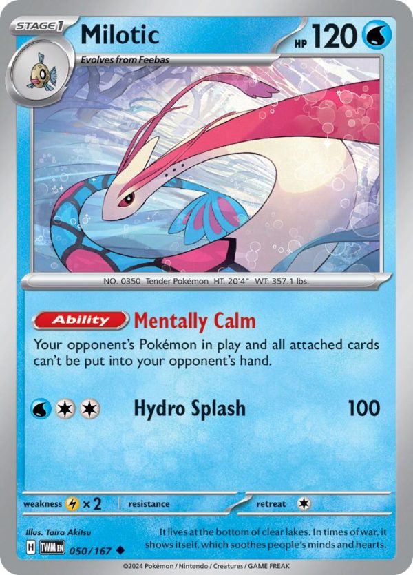 Milotic (050 167) [Scarlet & Violet: Twilight Masquerade] For Sale