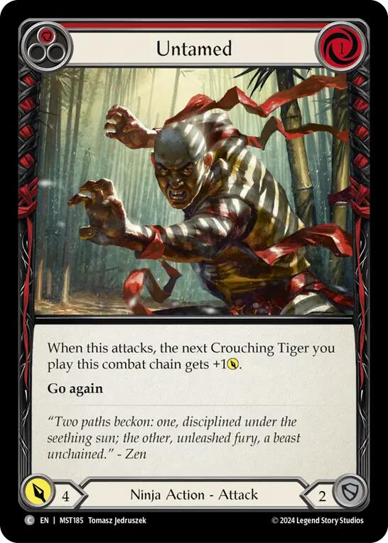 Untamed (Red) [MST185] (Part the Mistveil) on Sale