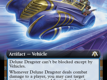 Deluxe Dragster (Extended Art) [March of the Machine Commander] Online Sale