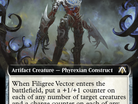 Filigree Vector (Extended Art) [March of the Machine Commander] Discount