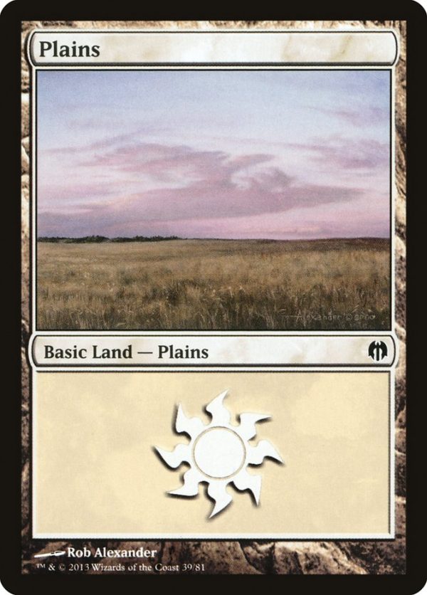 Plains (39) [Duel Decks: Heroes vs. Monsters] Online Sale