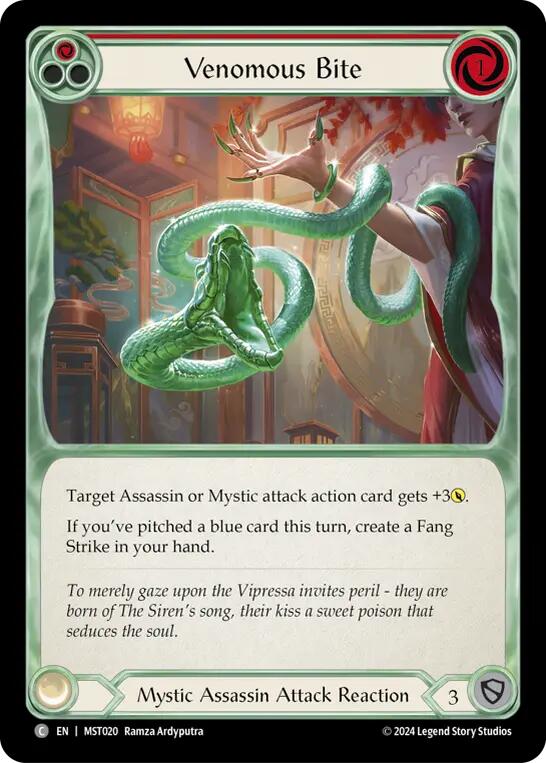 Venomous Bite (Red) [MST020] (Part the Mistveil) Sale