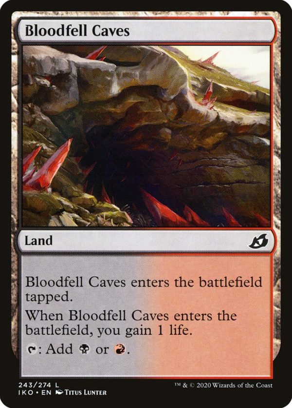 Bloodfell Caves [Ikoria: Lair of Behemoths] For Discount