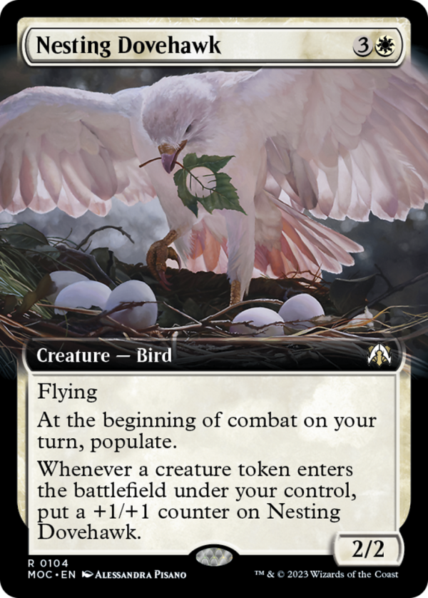 Nesting Dovehawk (Extended Art) [March of the Machine Commander] Fashion