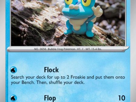 Froakie (056 167) [Scarlet & Violet: Twilight Masquerade] Hot on Sale