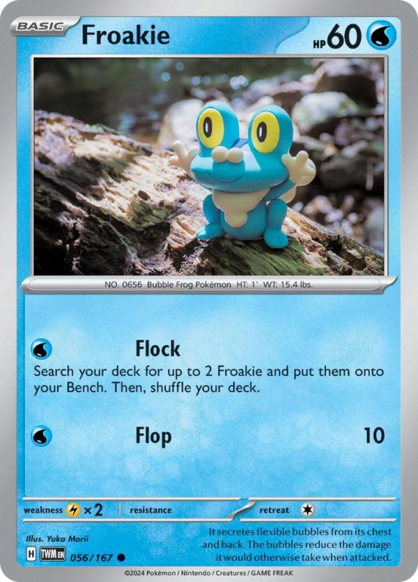 Froakie (056 167) [Scarlet & Violet: Twilight Masquerade] Hot on Sale