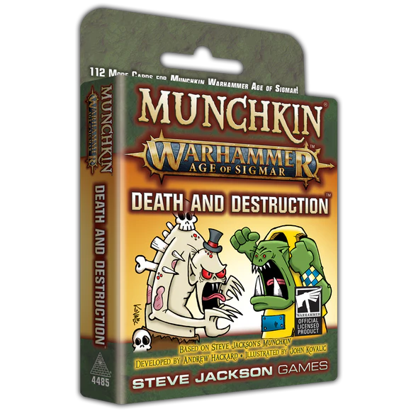 Munchkin Warhammer Age of Sigmar: Death and Destruction Online Hot Sale