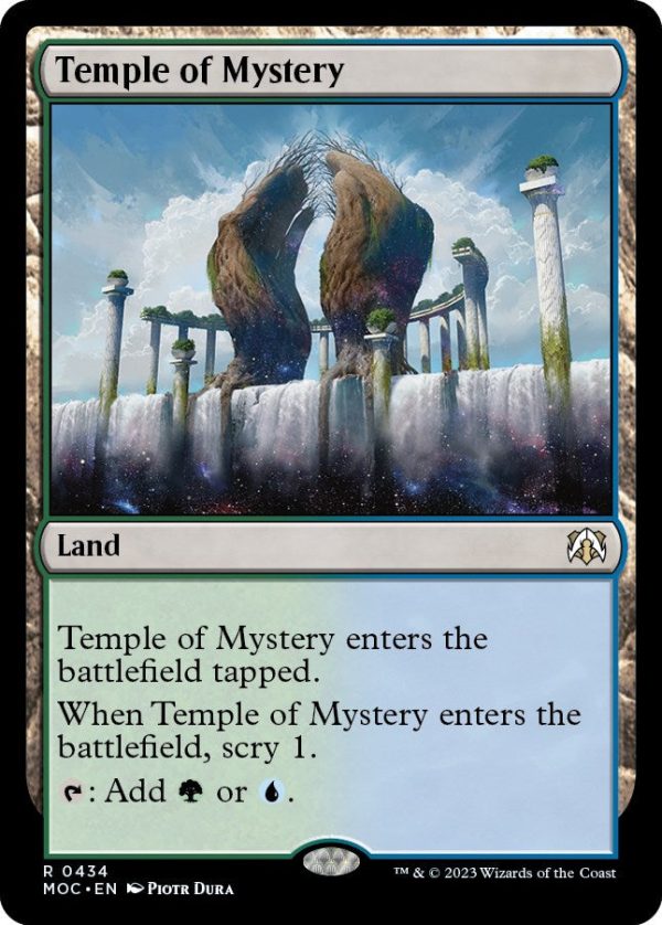 Temple of Mystery [March of the Machine Commander] on Sale