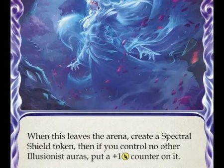 Haunting Specter (Blue) [MST142] (Part the Mistveil)  Rainbow Foil Hot on Sale