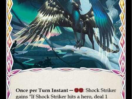 Shock Striker (Red) [LXI015] (Tales of Aria Lexi Blitz Deck)  1st Edition Normal Cheap