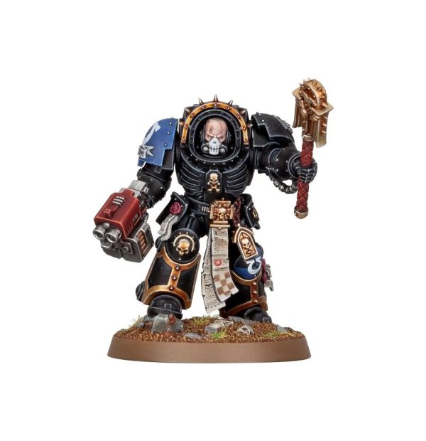 Warhammer 40k: Space Marines Chaplain in Terminator Armour For Discount