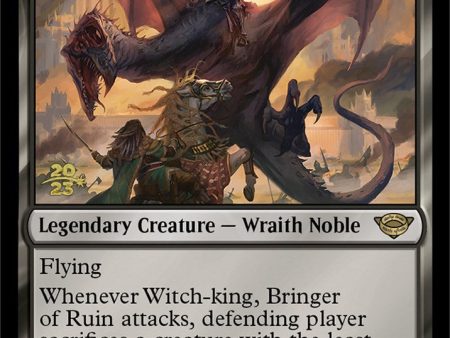 Witch-king, Bringer of Ruin [The Lord of the Rings: Tales of Middle-Earth Prerelease Promos] Online now