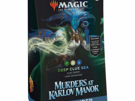 MTG: Murders at Karlov Manor Commander Pre-constructed Deck: Deep Clue Sea Online Hot Sale