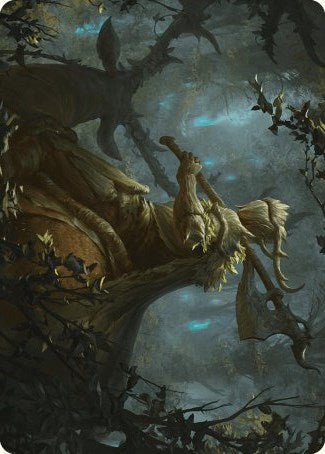 Verdant Outrider Art Card [Wilds of Eldraine Art Series] Fashion