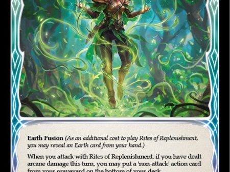 Rites of Replenishment (Blue) [BRI014] (Tales of Aria Briar Blitz Deck)  1st Edition Normal Discount