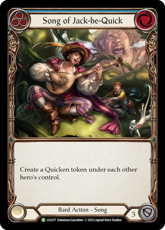 Song of Jack-be-Quick [LGS217] (Promo)  Rainbow Foil Cheap