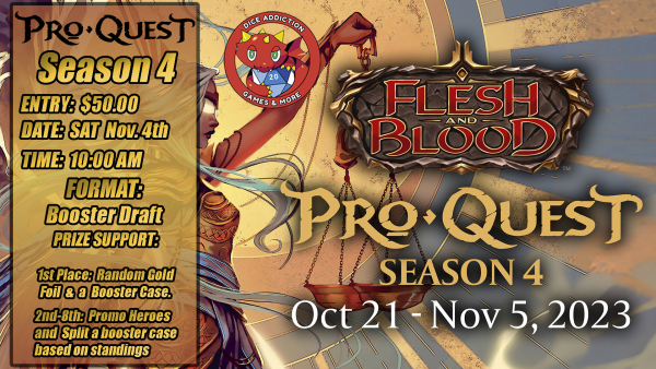 Pro Quest Season 4 - Bright Lights Booster Draft ticket For Discount