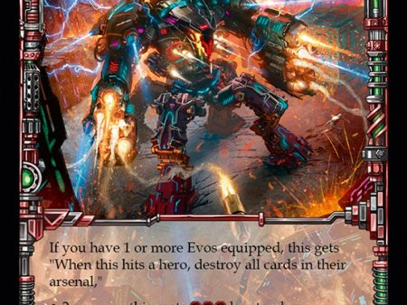 War Machine (Extended Art) [EVO056] (Bright Lights)  Rainbow Foil Sale