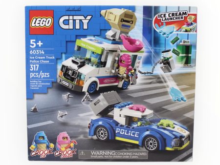 Retired Set 60314 City Ice Cream Truck Police Chase Hot on Sale