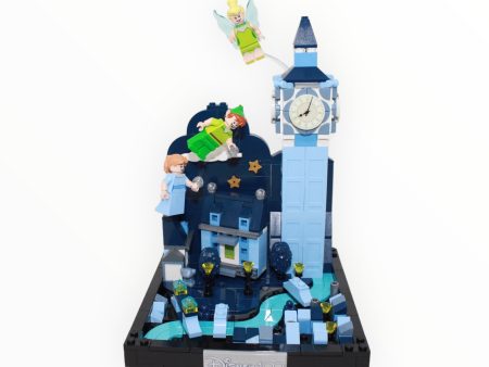 Used Set 43232 Disney Peter Pan & Wendy s Flight over London on Sale