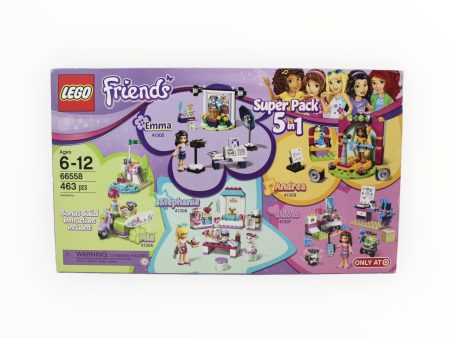 Retired Set 66558 Friends Super Pack 5 in 1 (41305, 41306, 41307, 41308, 41309) Online Hot Sale