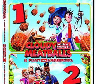 CLOUDY WITH A CHANCE OF MEATBALLS 1 & 2  - DVD-CLOUDY COLLECTION Online Hot Sale